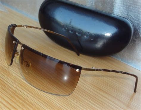 Vintage Gucci Gg2653/s L6edd Sunglasses 68 10 115 Brown 